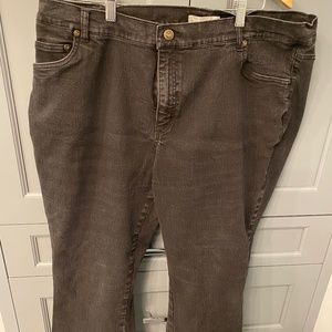 Woman Within  black jeans, size 20W